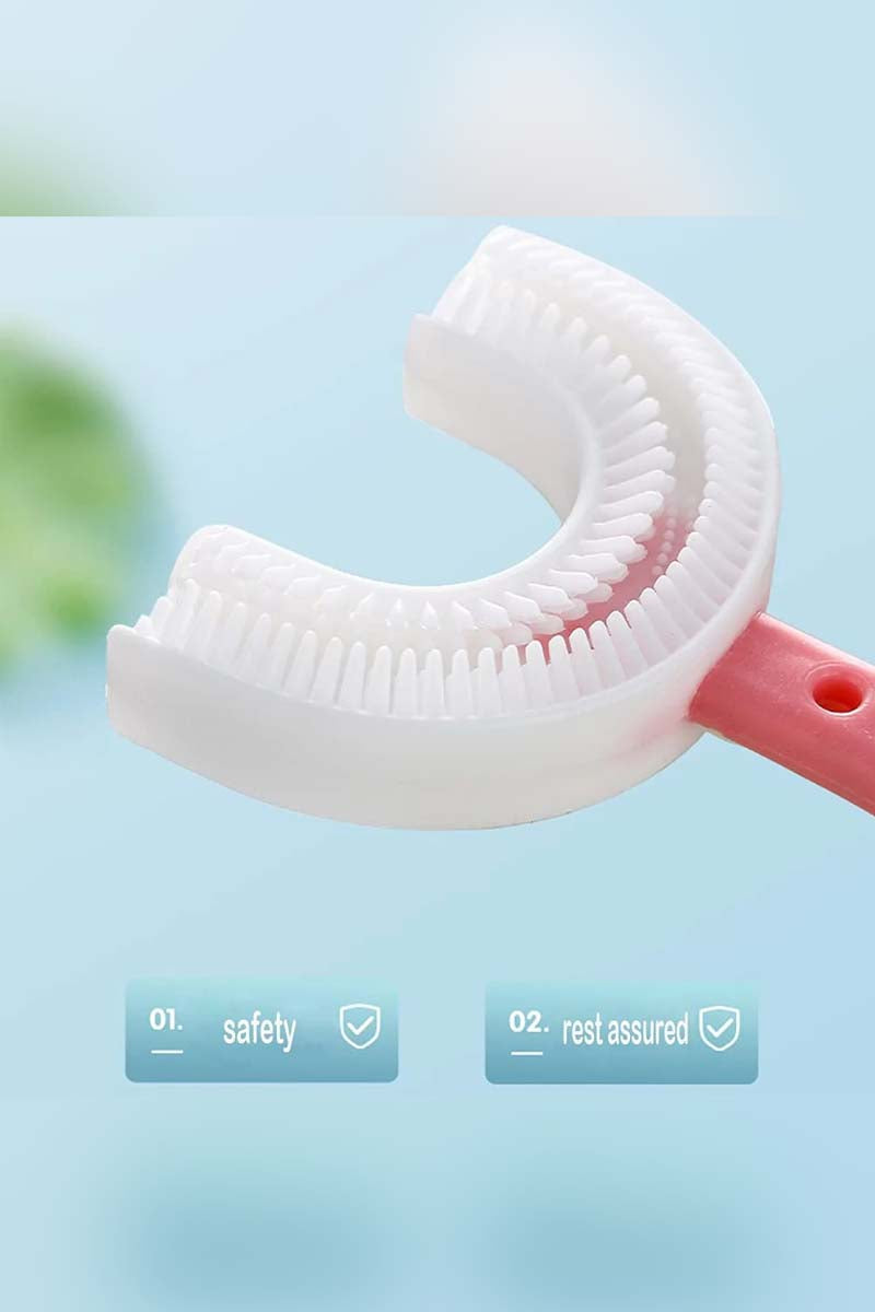 Kids U shaped Toothbrush - Pack of 2