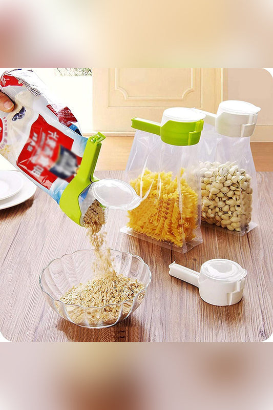 Plastic Bag Sealer Cup For Pouring Food