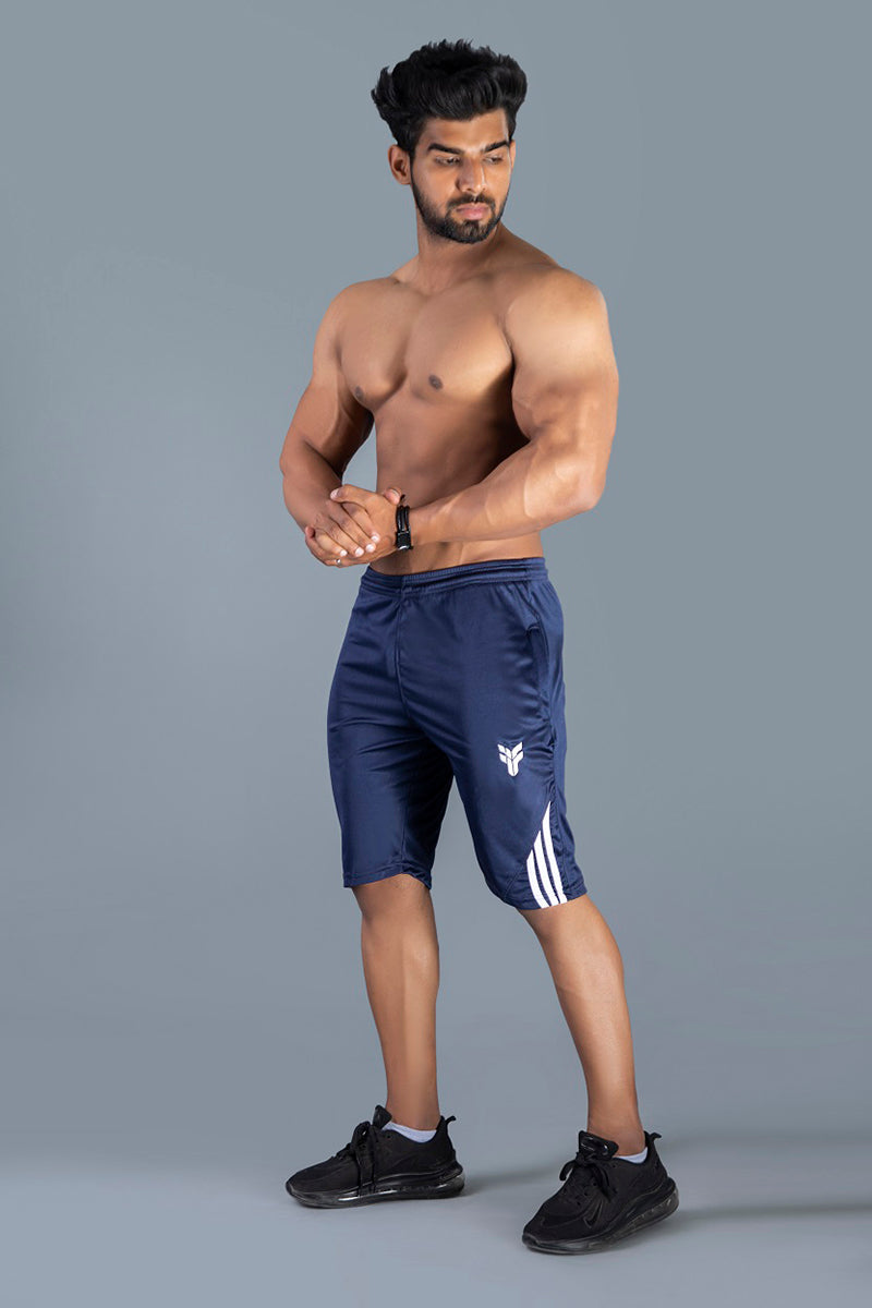 Navy Dry Fit Shorts