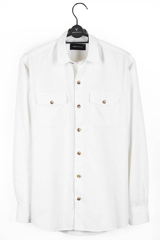 White Corduroy Shirt