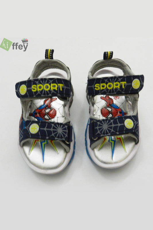Spiderman Sport Sandal For Kids-Blue