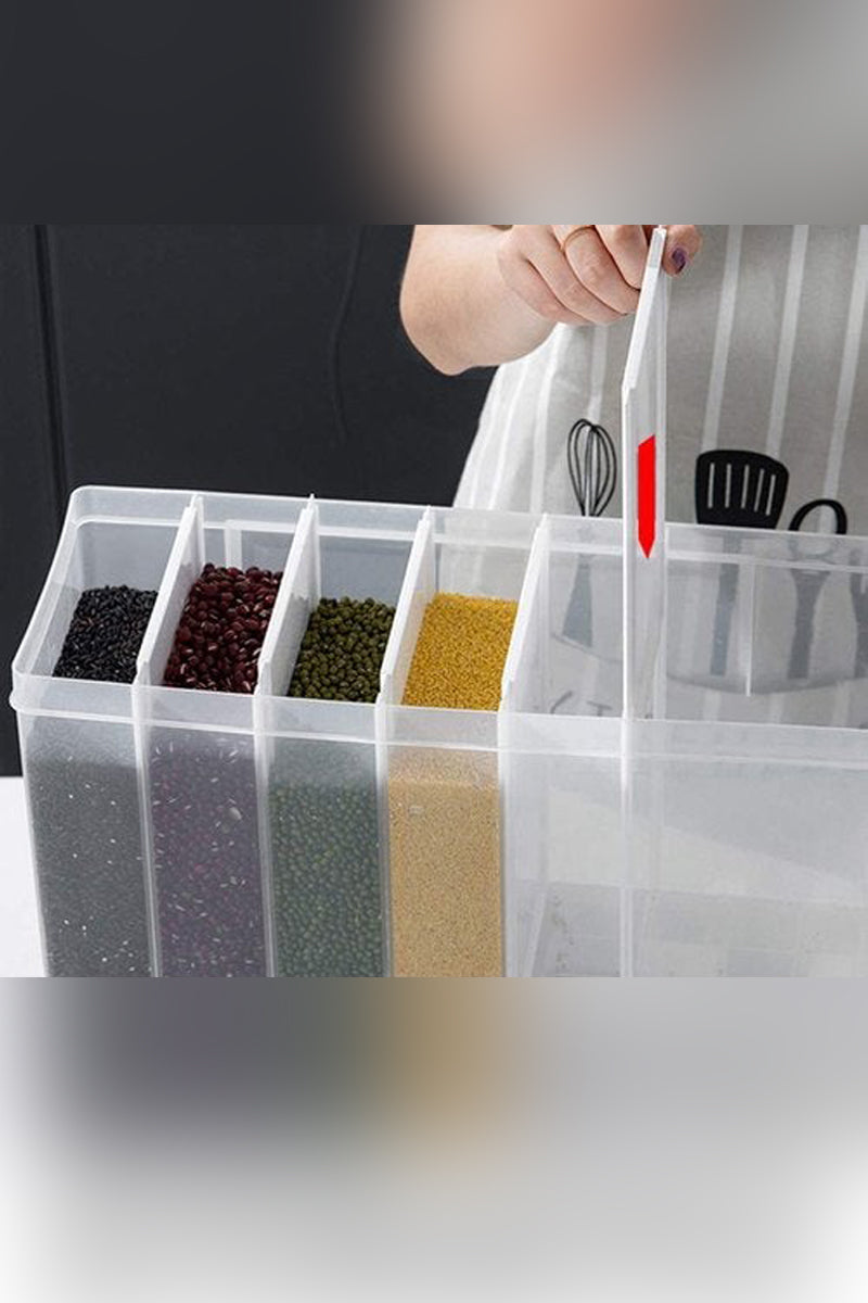 Cereal Dispenser with 6 Partitions 10KG