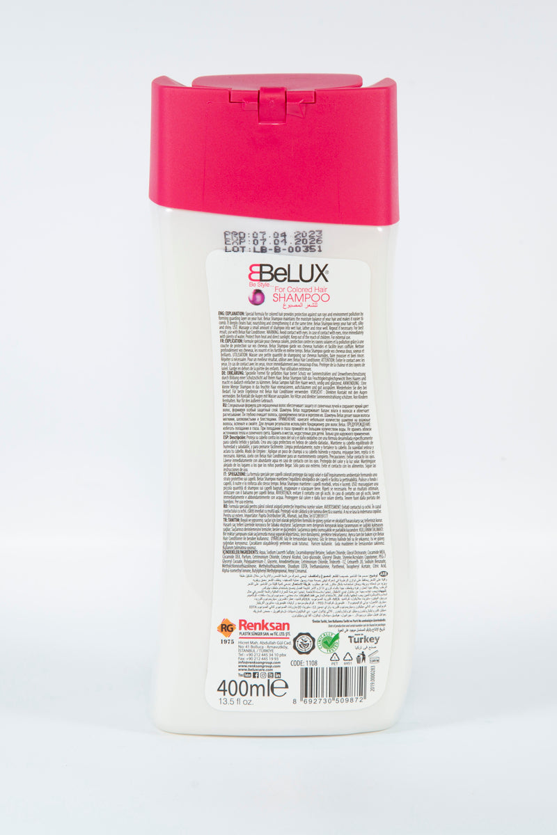 Belux Be Style Shampoo For Colored Hair