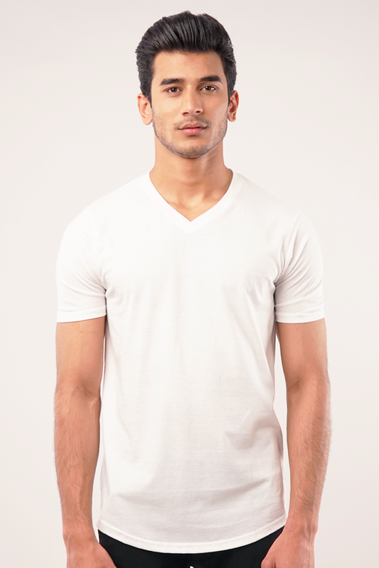 Halcyon V-Neck Shirt - White