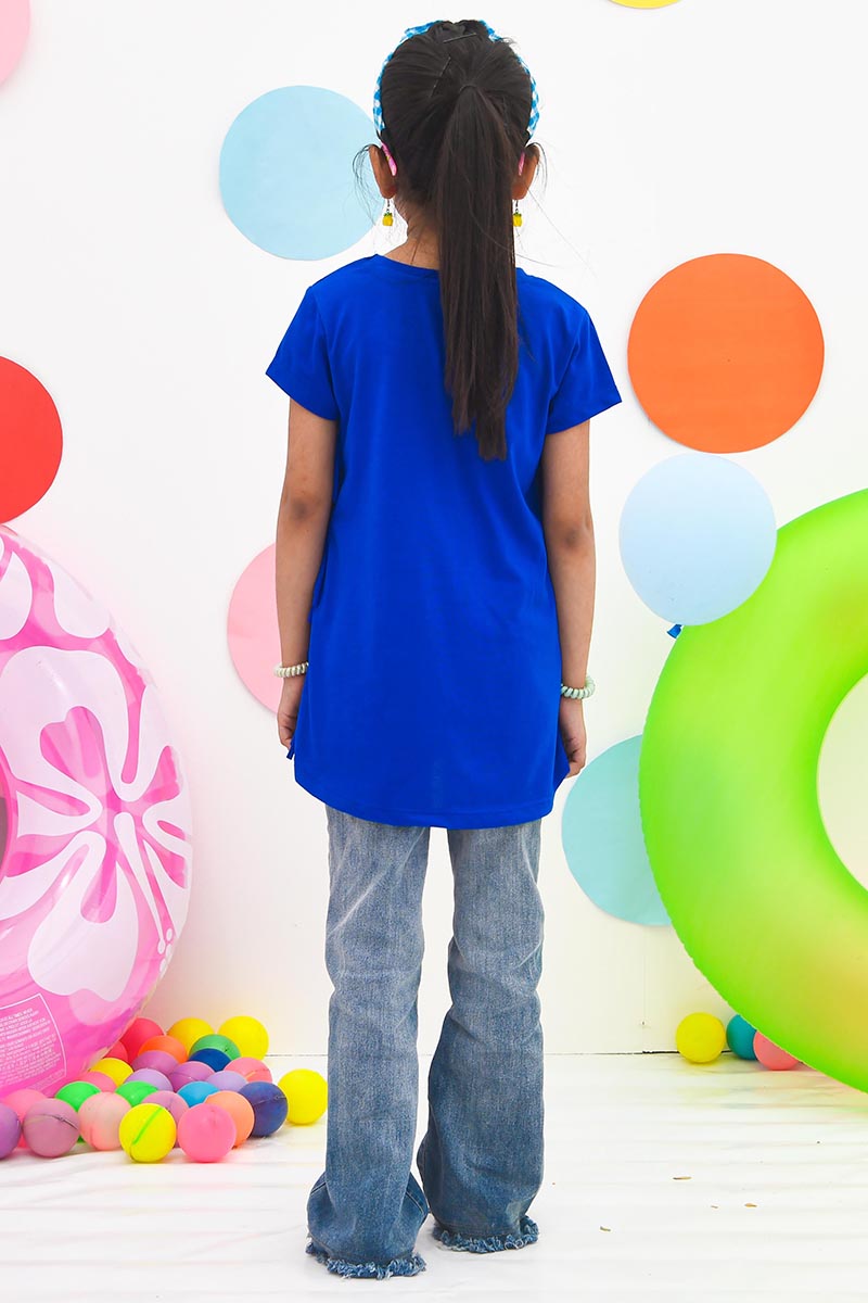 Girls Summer T-Shirt GS2304-Blue