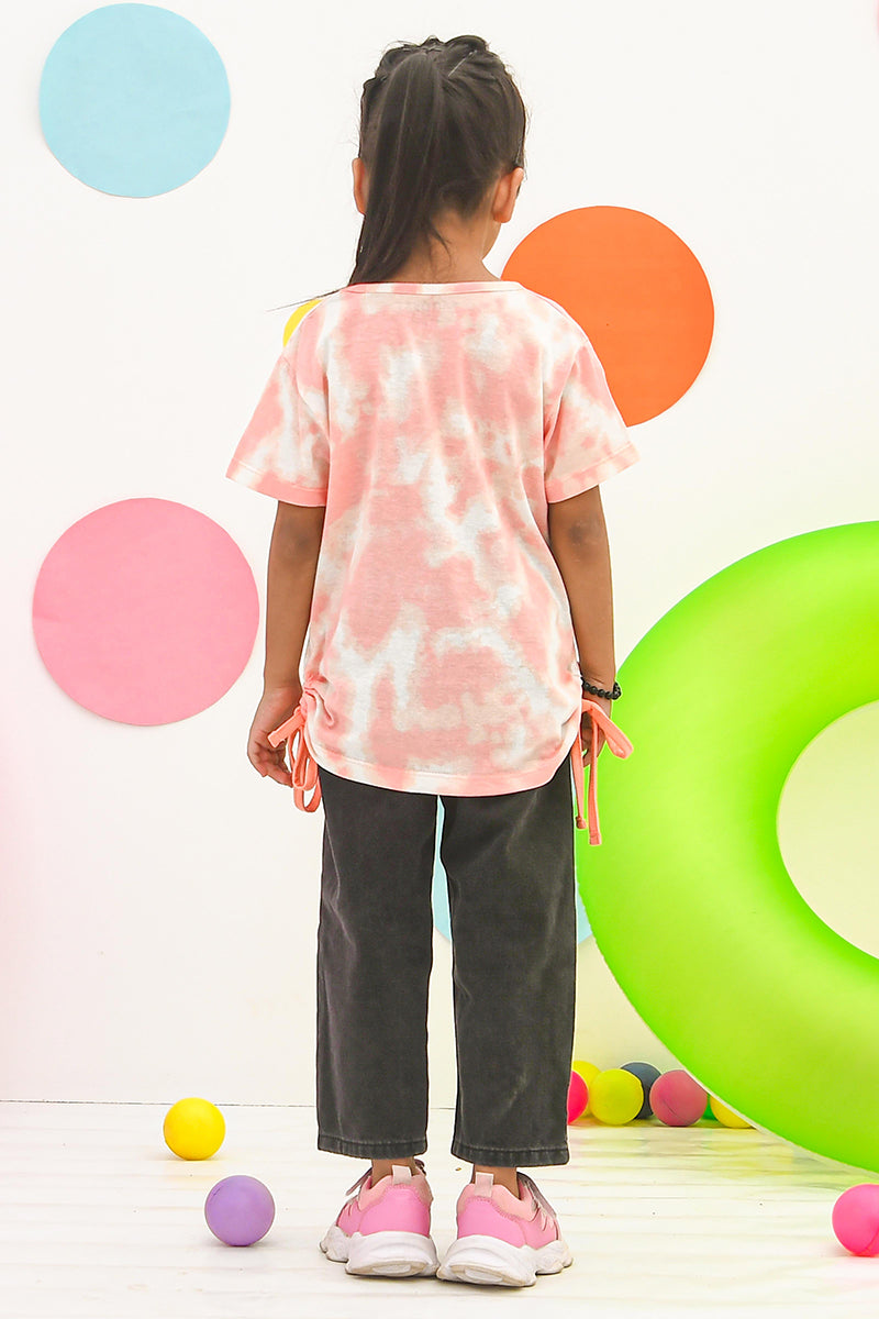 Tie & Dye T-Shirt GS2302-Pink