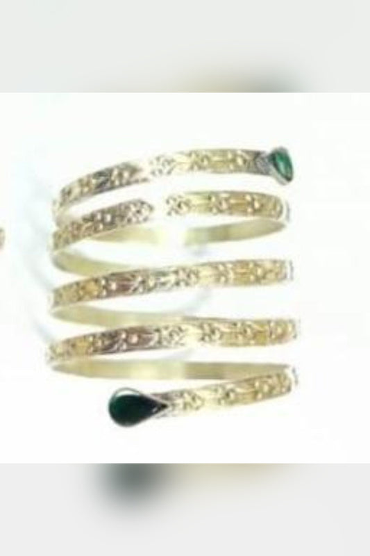 Emerald Stone Hand Cuff (HC-04)