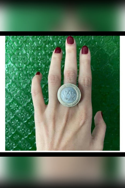 Lotus Coin Ring (RG-05)