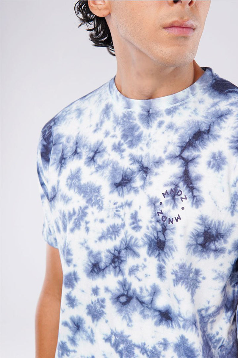 Blue Frost Tie and Dye T-Shirt