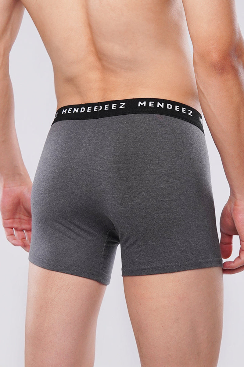 Classic Charcoal Grey Boxer Trunks