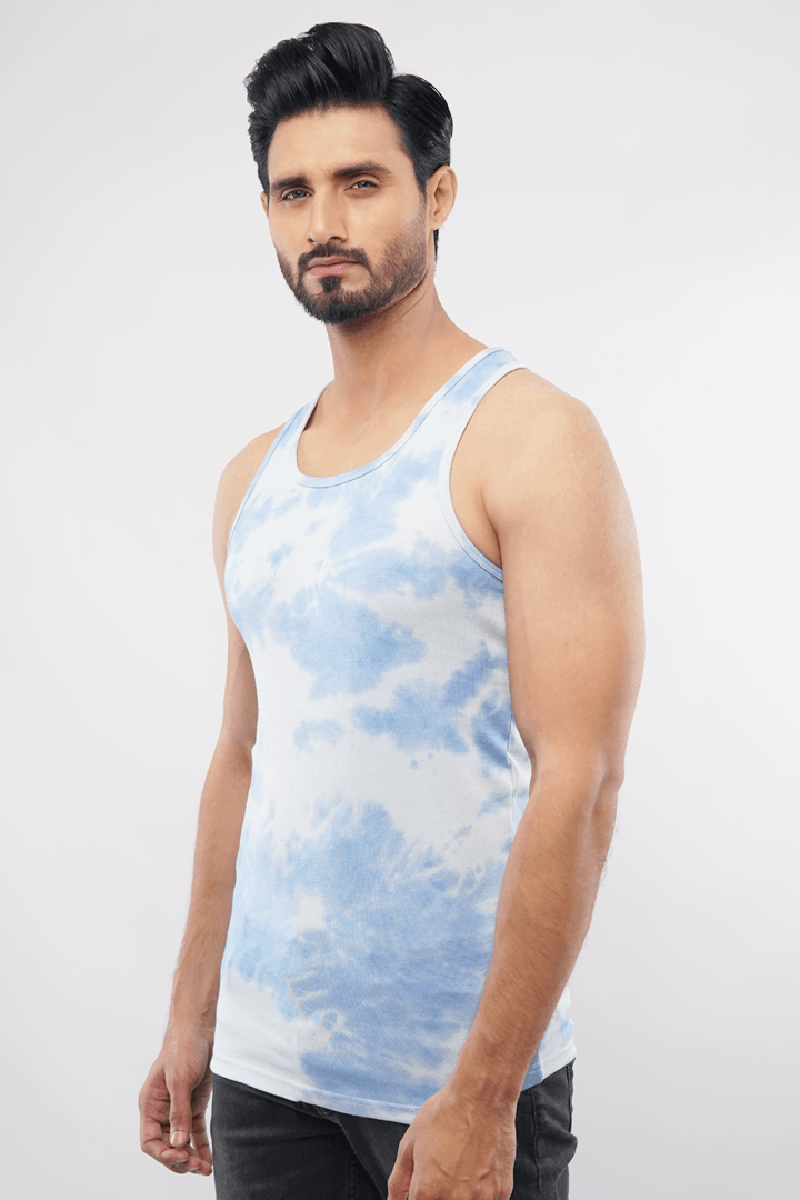 Icy Blue Tie and Dye