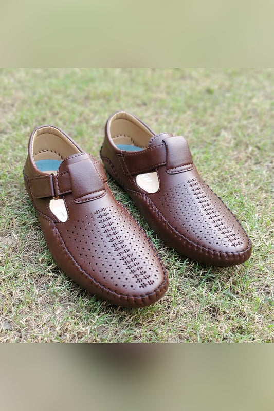 Brown Driving Sandals