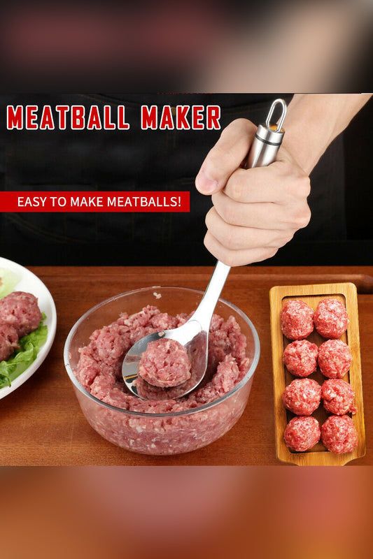 Meatball Maker Hand Press Spoon (Stainless Steel)  Ramazan Special