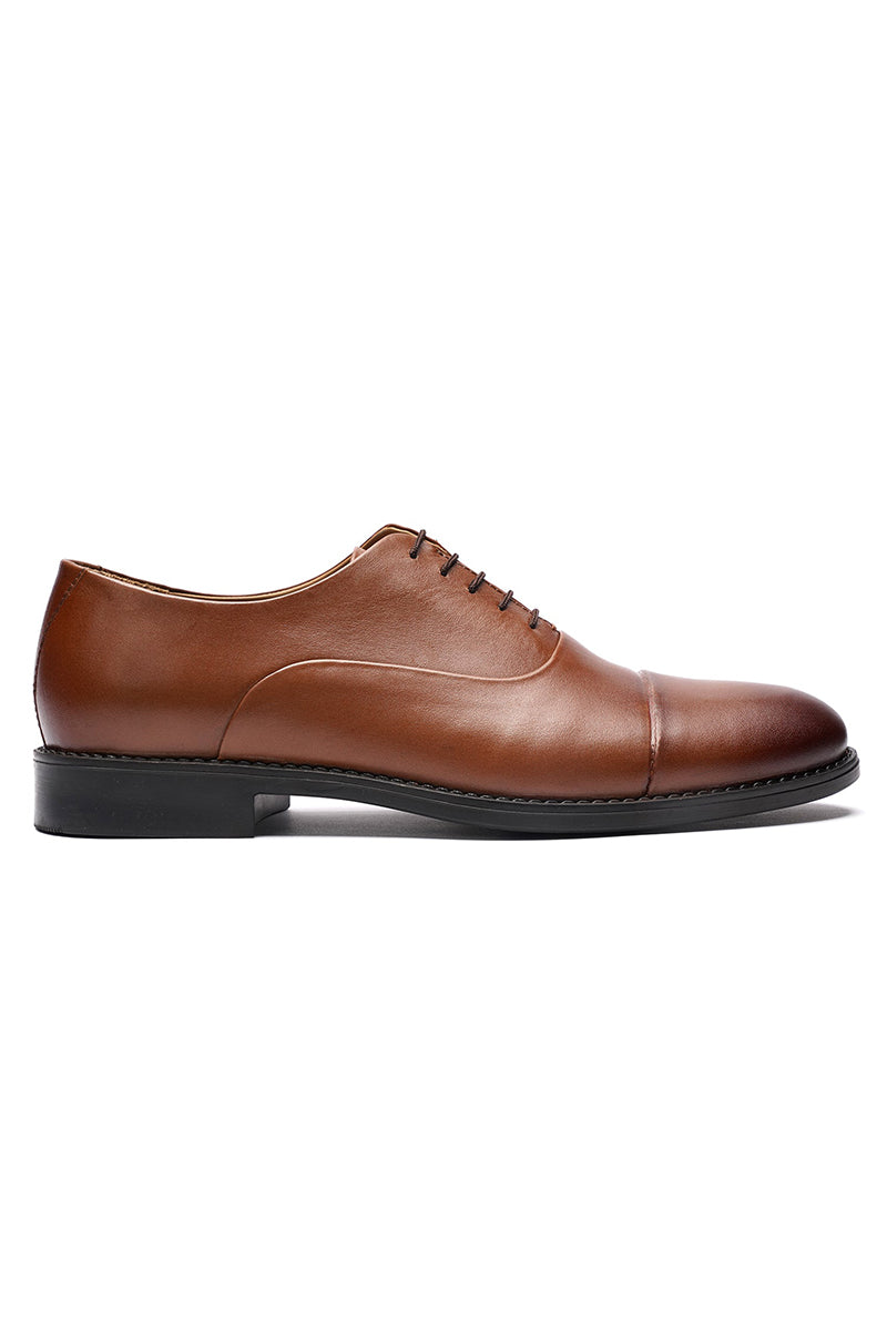 Nexara 1110 Handmade Men's Tan Leather Shoes