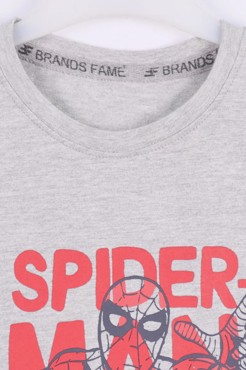 Boy's Super Spider Graphic Tee Shirt