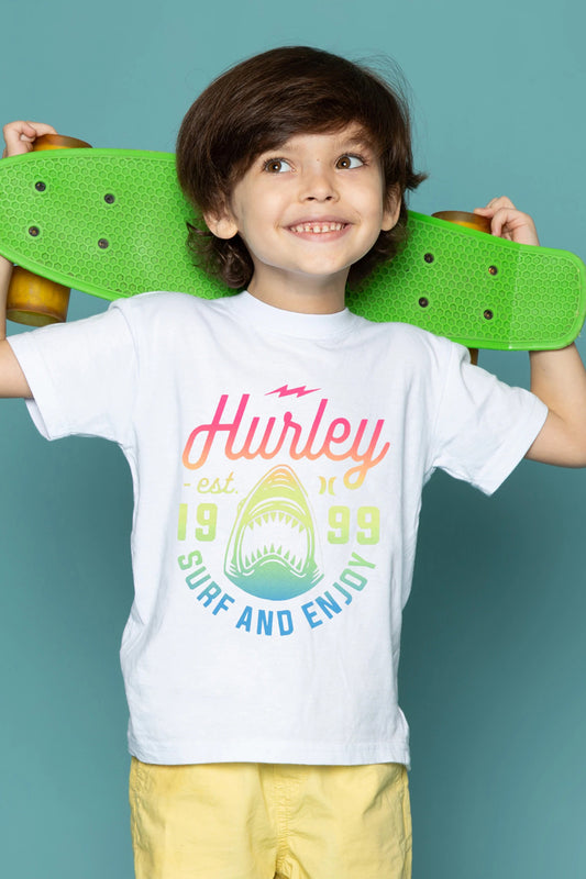 Boy's Multi Color Graphic Tee Shirt