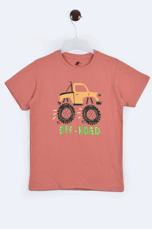 Boy's Off Road Graphic Tee Shirt