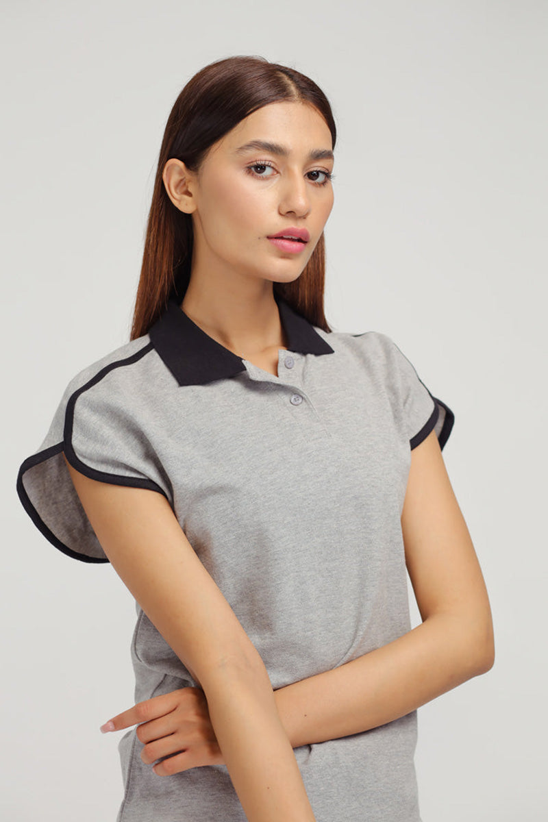 Women's Cap Sleeve Polo Shirt