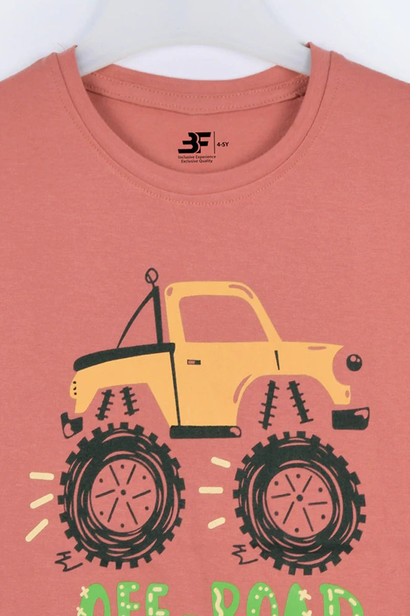 Boy's Off Road Graphic Tee Shirt