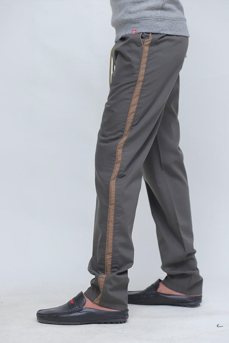 Olive brown easy wear trousers