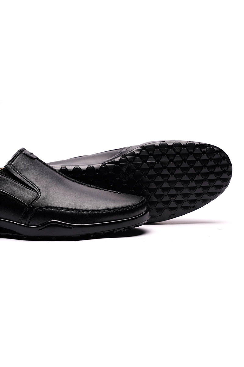 Nexara -2016 Black Formal Leather Shoes