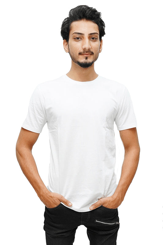 T-Shirt Simple White Colour SO0341TSHRTWHT