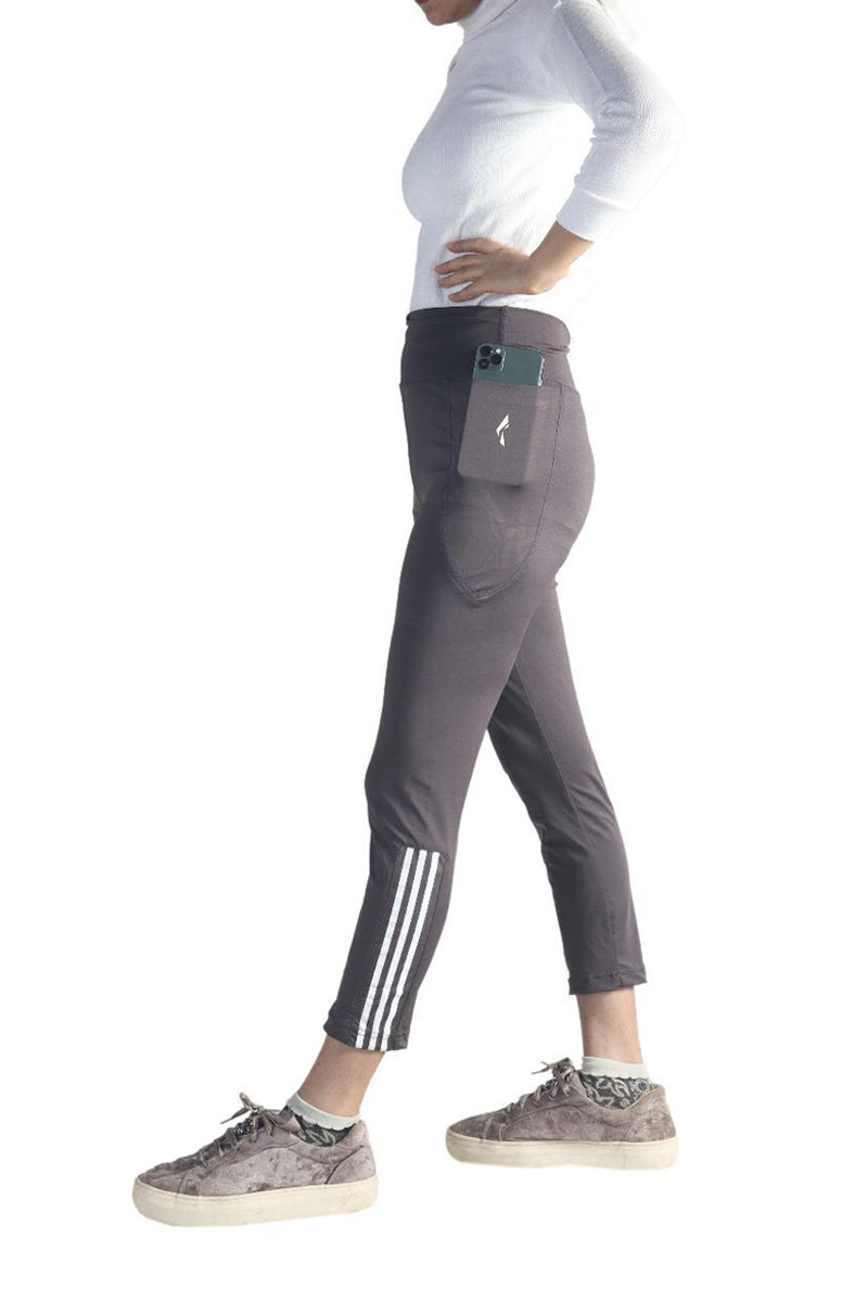 Flush Women's Yoga Pants with Pockets High Waisted 4 Ways