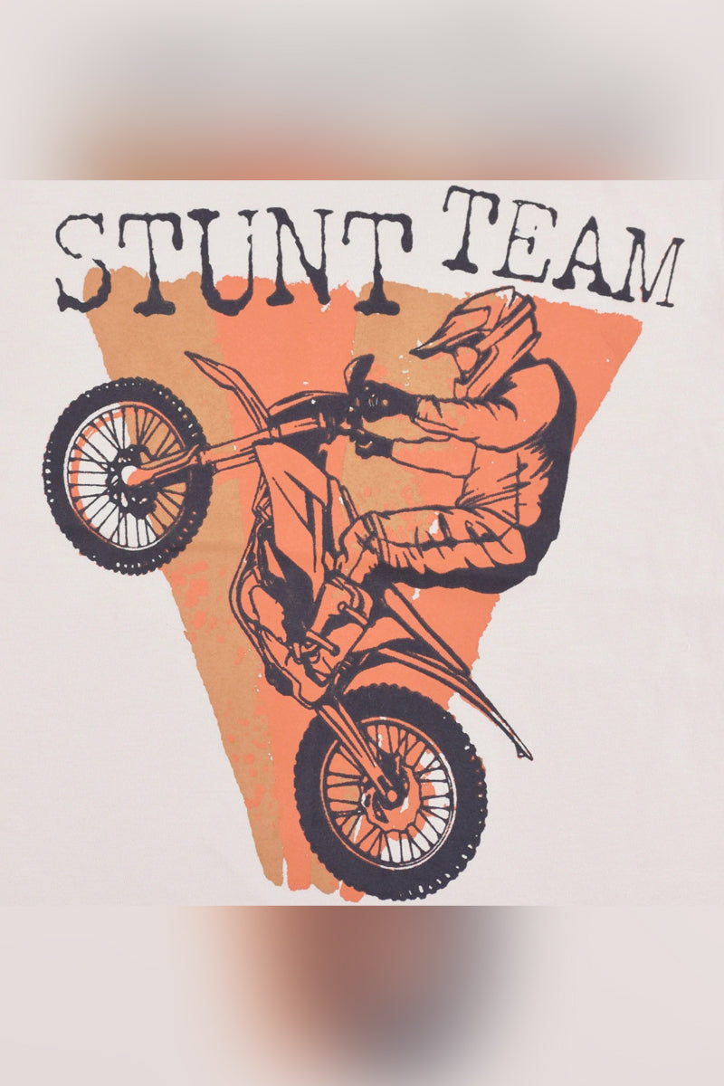 Boy's Stunt Team Graphic Tee Shirt