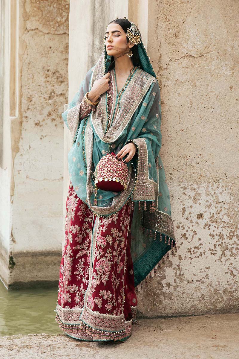 Hussain Rehar | Paar Festive Unstitched Collection | Ruby