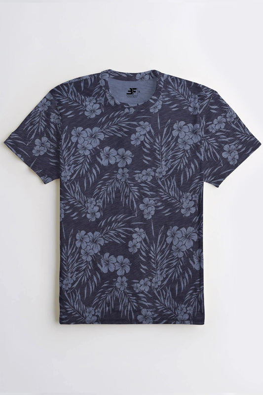 Men's Rotary Floral Print Tee Shirt