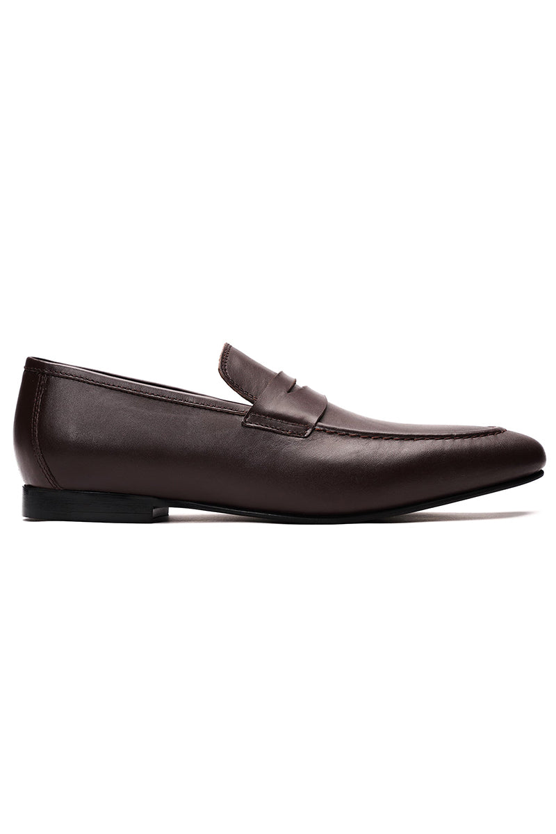 Nexara 1127 Men's Brown Leather Shoes