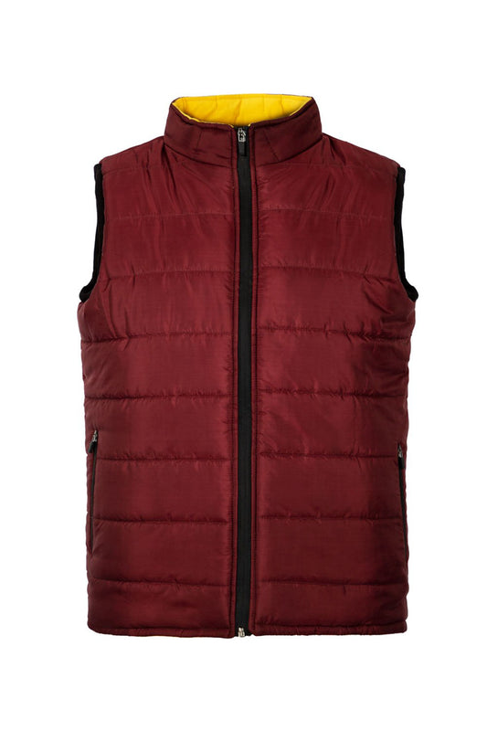 Sleeveless Reversible Puffer Jacket With Front Pockets HMJPW210010
