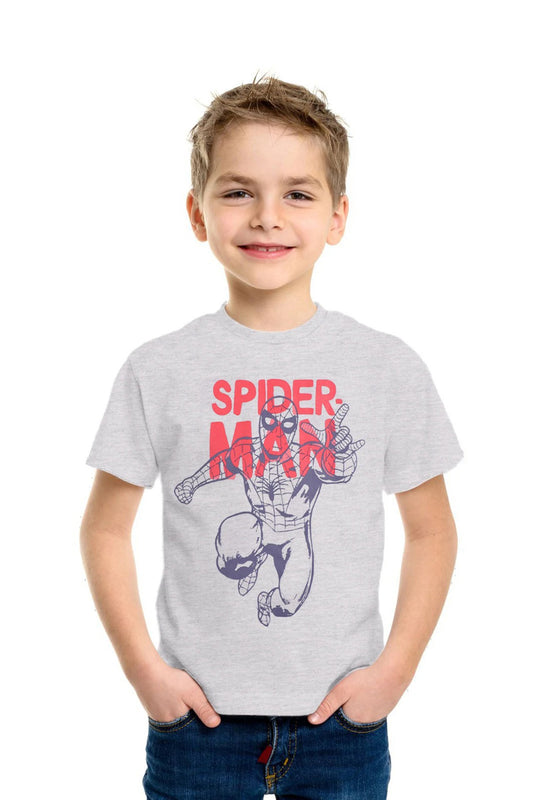 Boy's Super Spider Graphic Tee Shirt