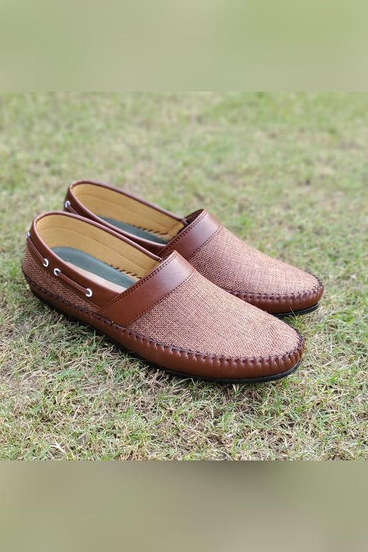 Brown Sack Loafers