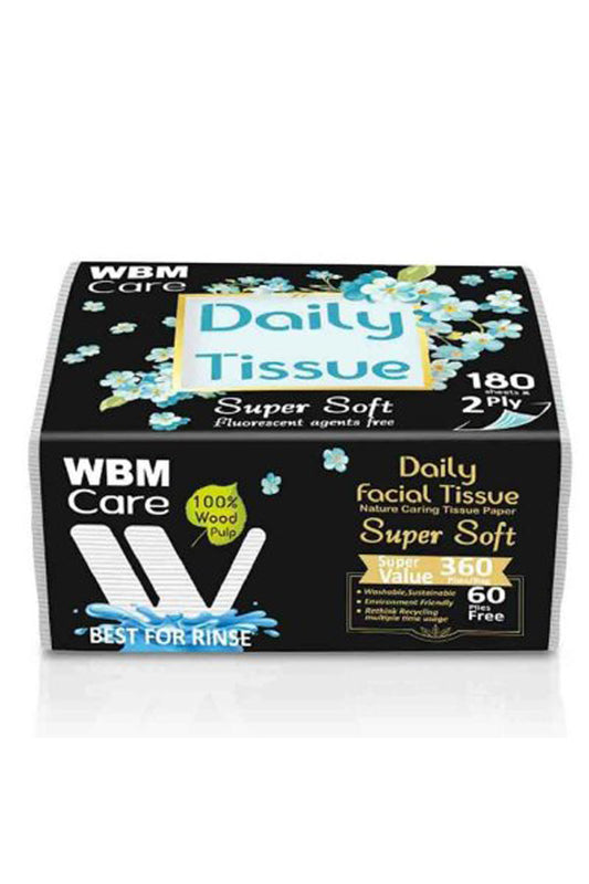 WBM Care Daily Facial Tissue