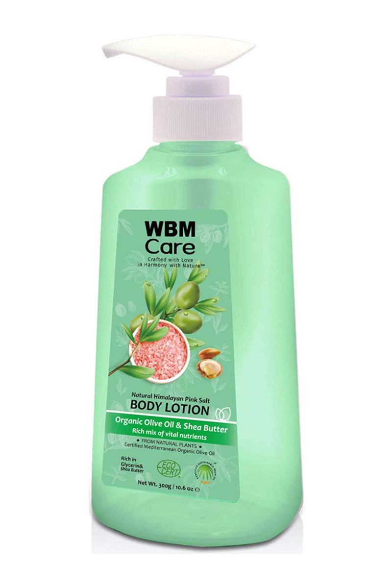 WBM Care Body Lotion Organic Olive Oil And Shea Butter