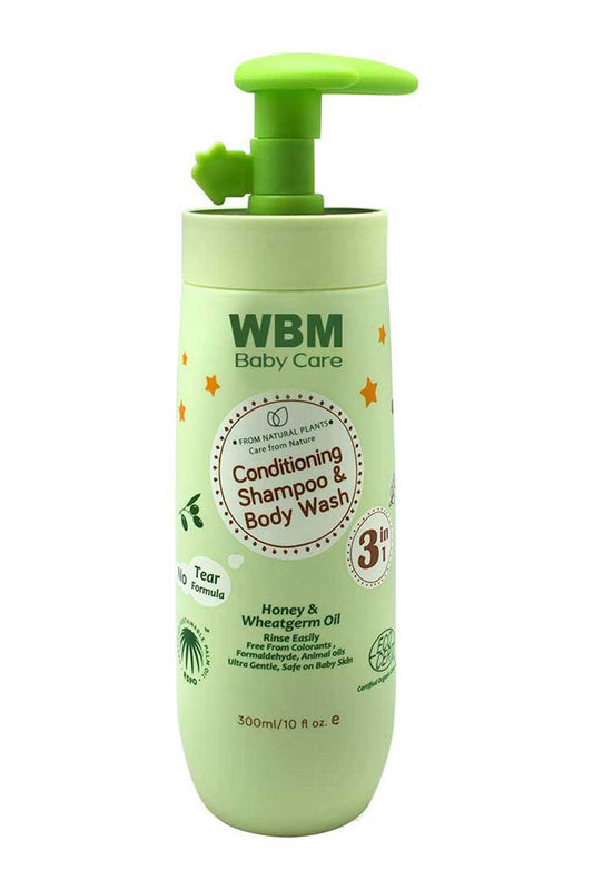 WBM Baby Care 3 In 1 (Shampoo+Body Wash & Conditioning)