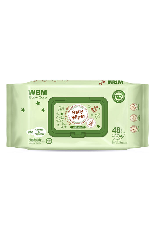 WBM Flushable Baby Wipes