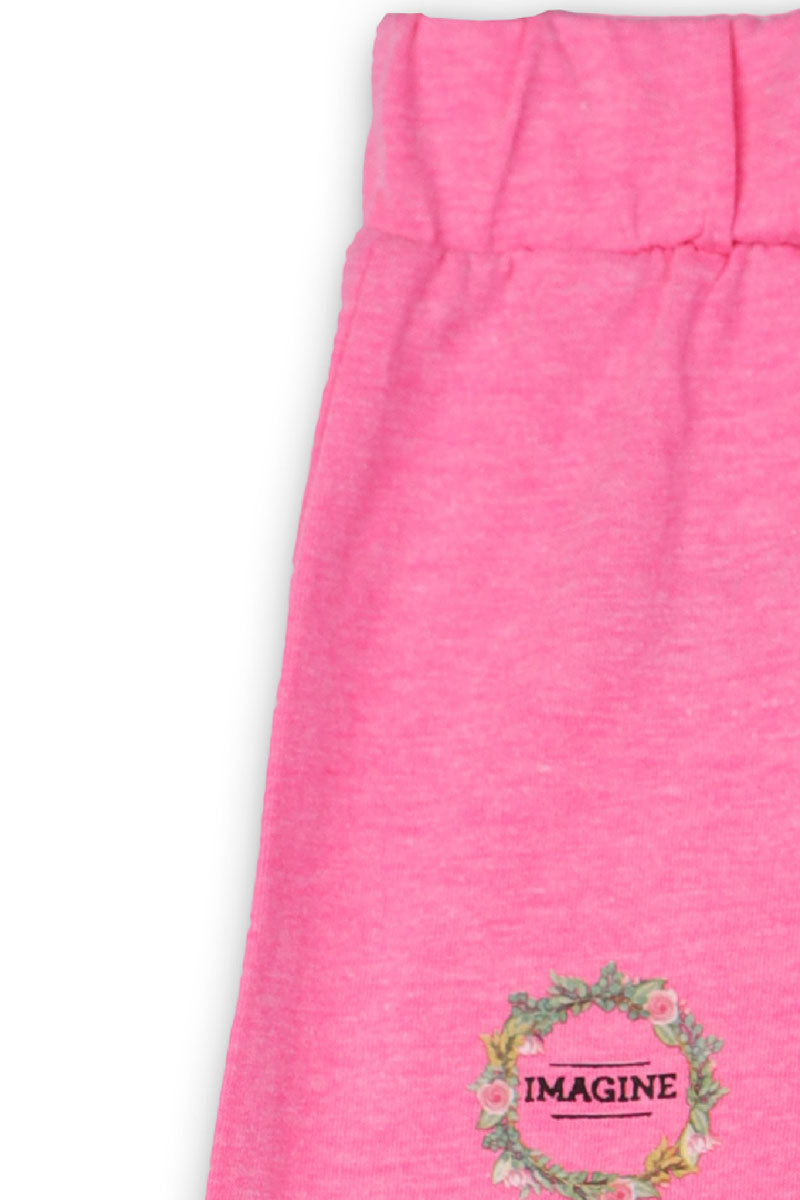 Allurepremium Trousers Pink Floral