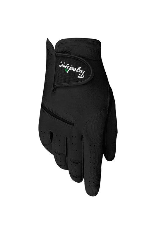 All Weather Super Soft Left Handed Golfer Glove Black