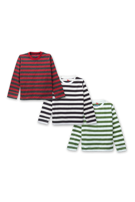 AllureP T-shirt F-S Pack Of Three GRWBWG Combo # 13