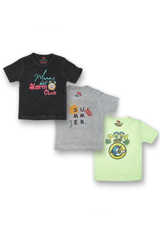 AllureP T-shirt H-S Pack Of Three CGL Combo # 96