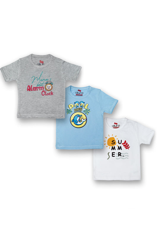 AllureP T-shirt H-S Pack Of Three GSW Combo # 91