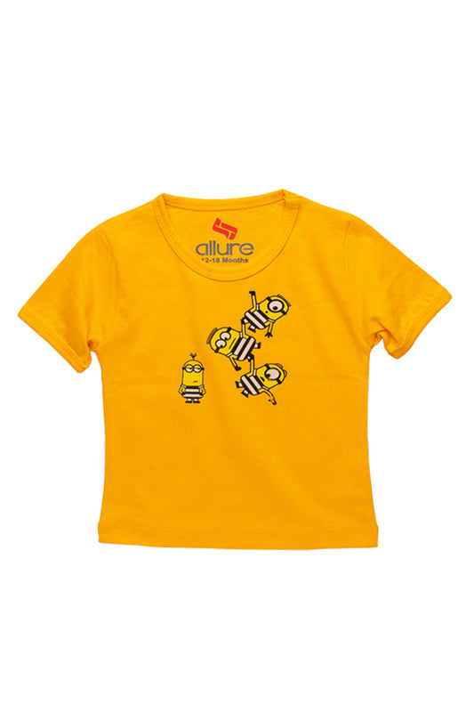 AllureP T-shirt H-S Yellow Minnions