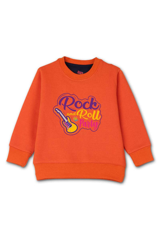 AllurePremium Sweat Shirt Orange Rock