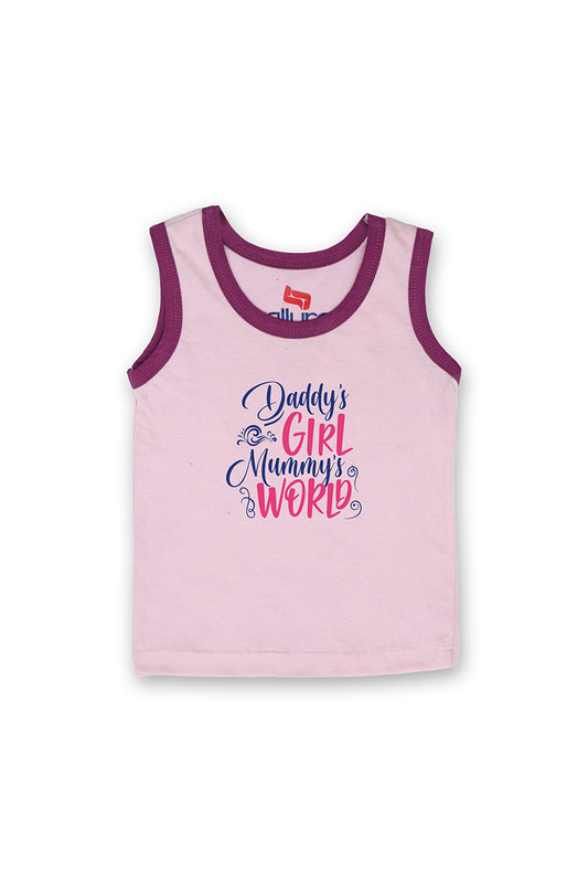 AllurePremium T-shirt S-L Daddy Girl T Pink