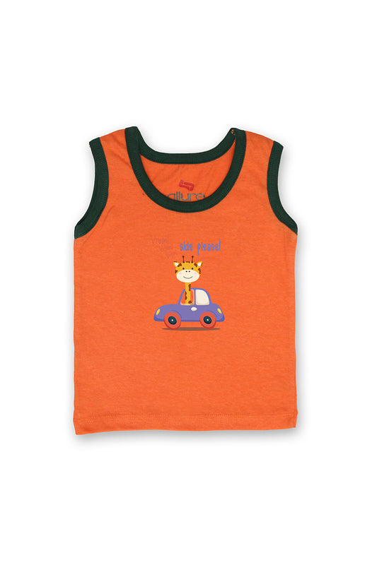 AllurePremium T-shirt S-L Side Pls Orange