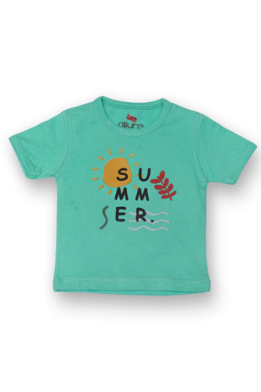 Allurepremium T-shirt H-S D Green Summer