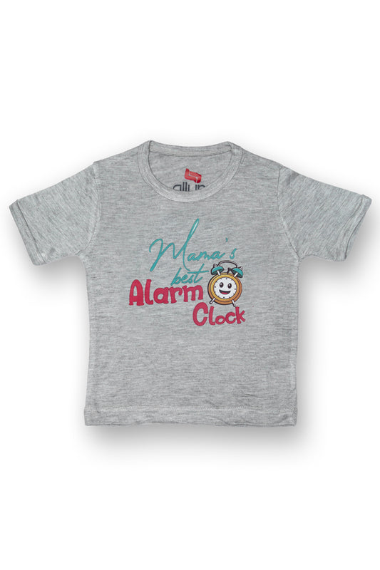 Allurepremium T-shirt H-S H Grey Best Alarm