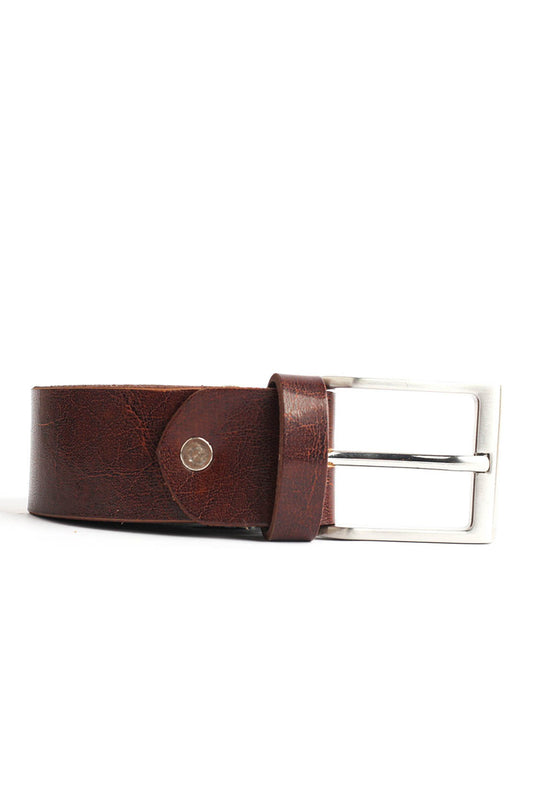 Cognac Brown Leather Belt